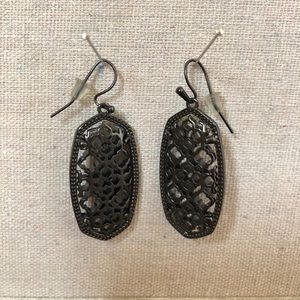 Kendra Scott Jewelry - Kendra Scott Elle Gunmetal Gray Earrings Kendra Scott Jewelry - Kendra Scott Elle Gunmetal Gray Earrings